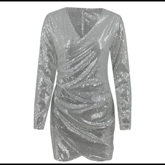 Silver dress - Picture 4 of 5